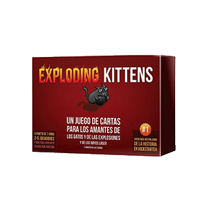 Juego de mesa de cartas Exploding Kittens 